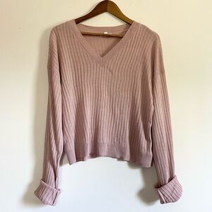 NWT BP Pink Ribbed Sweater Size 2x
